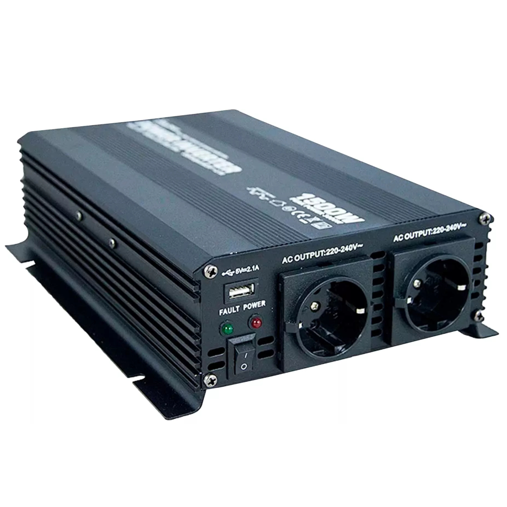 Автомобільний інвертор AMiO 340143  NM1.5K-1500W (00-00001127) - изображение 1