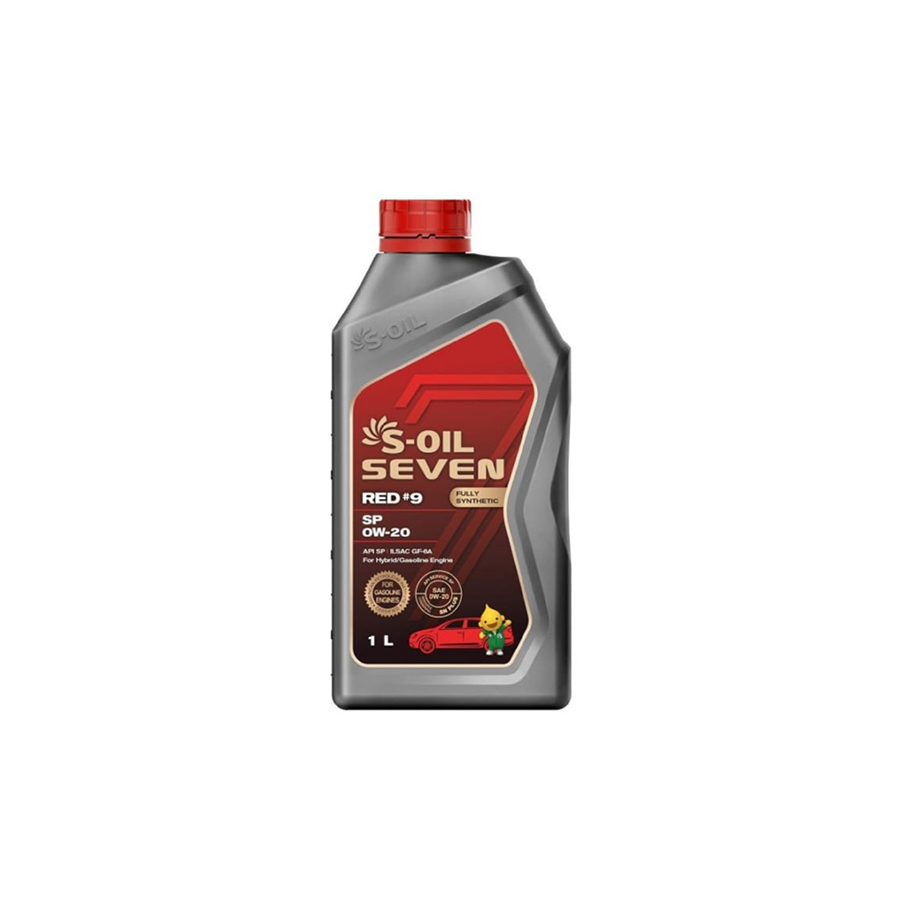Моторна олива S-OIL SEVEN RED 9 SP 0W-20, 1л (SRSP0201) - зображення 1