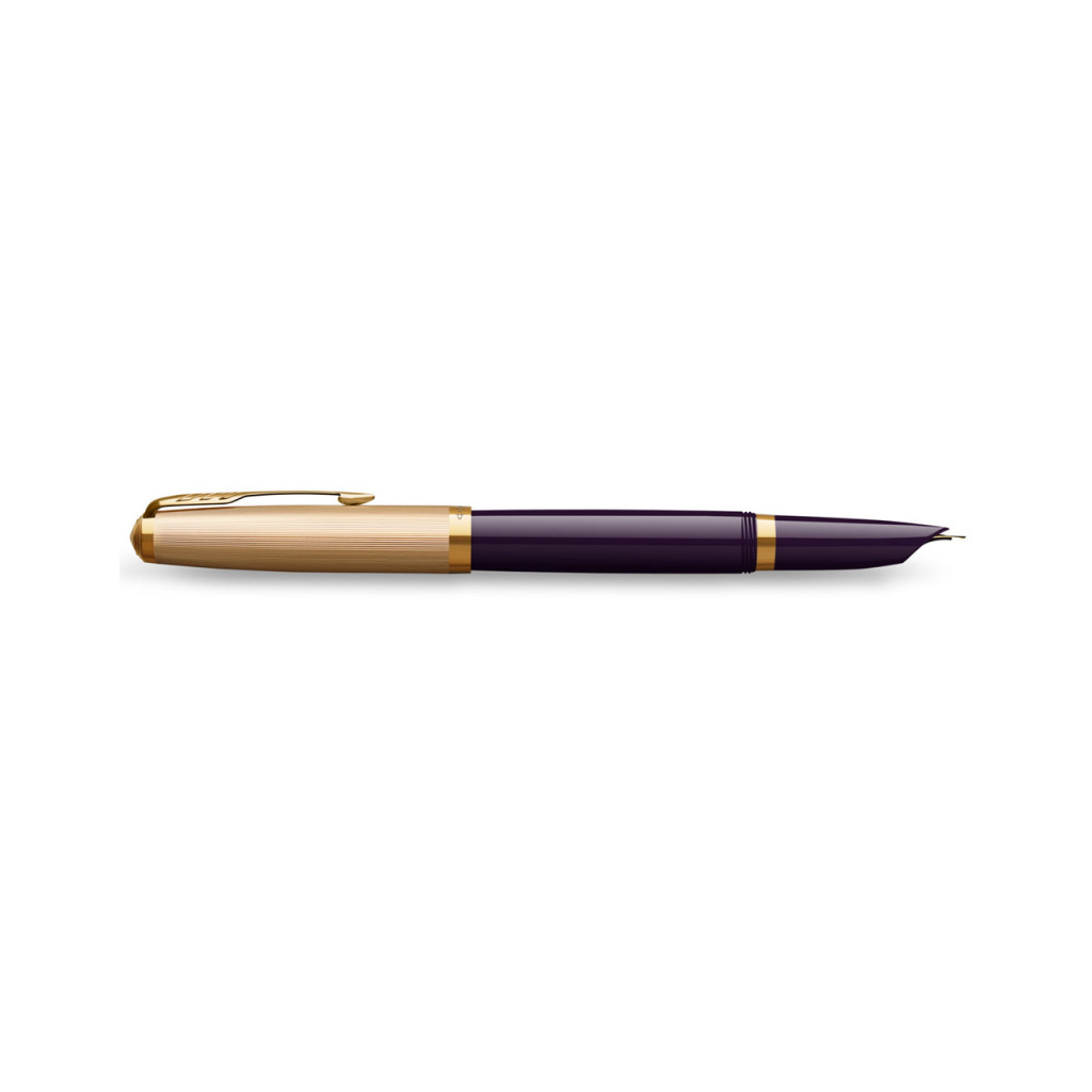 Ручка пір'яна Parker PARKER 51 Premium Plum GT  FP18 F (57 111) - зображення 2