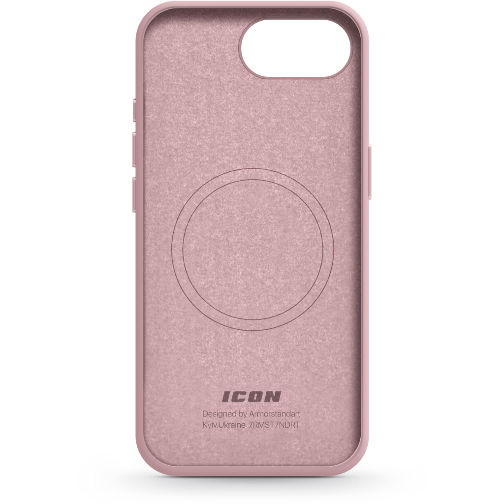 Чохол до мобільного телефона Armorstandart ICON2 MagSafe Apple iPhone 16e Pink Sand (ARM83969) - зображення 2