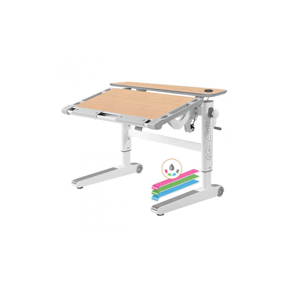 Парта Mealux Ergowood M Multicolor MG Energy (BD-800 MG/MC Energy) - изображение 1