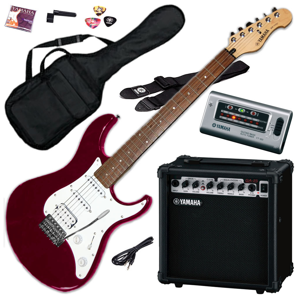 Електрогітара Yamaha Gigmaker EG112 GPII Metallic Red Набір для початківців (EG112GPII MTR) - зображення 5