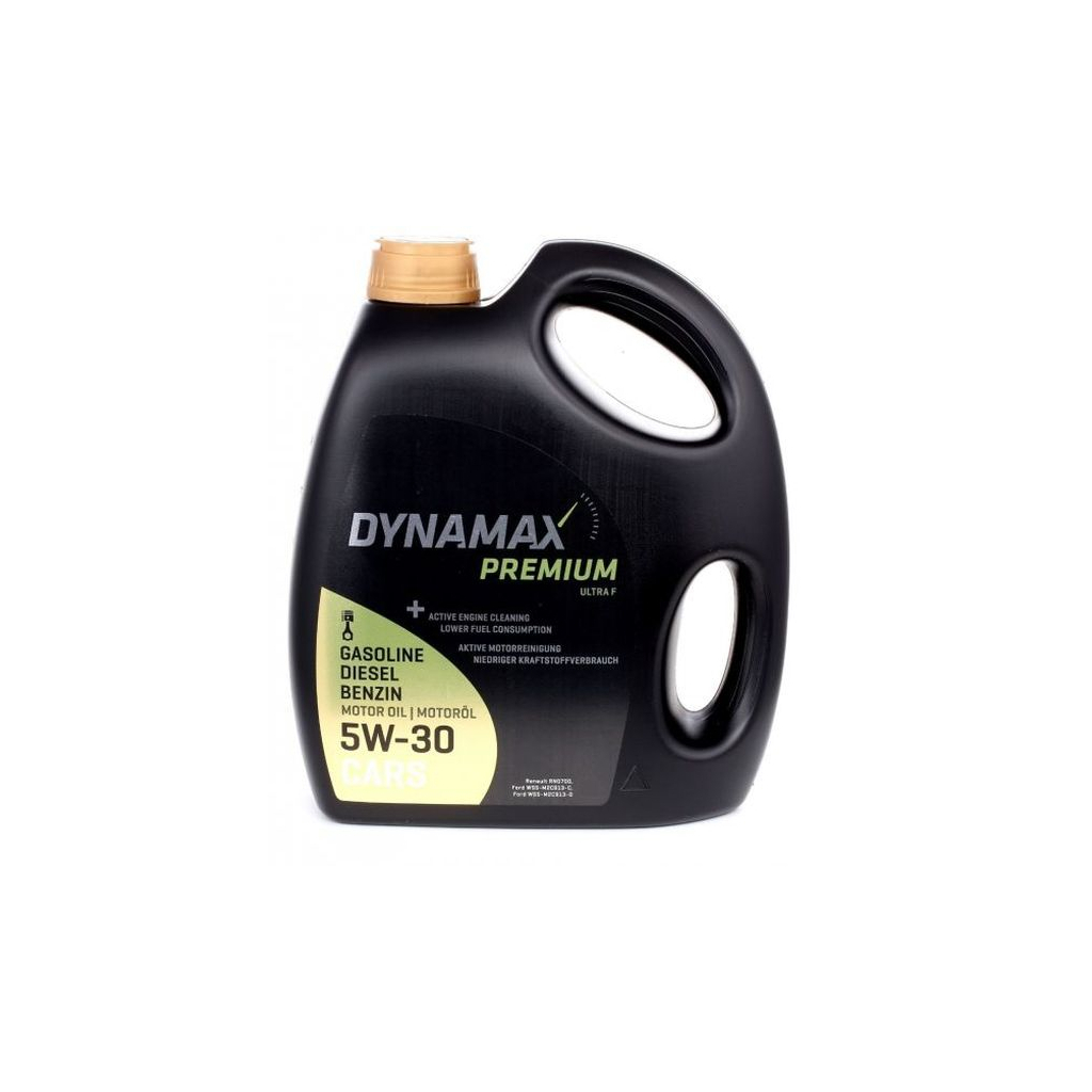 Моторна олива DYNAMAX PREMIUM ULTRA F 5W30 5л (502038) - зображення 1