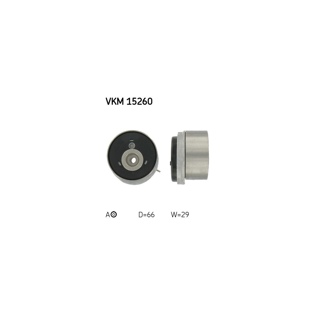 Ролик натягувача ременя SKF VKM 15260 - зображення 1