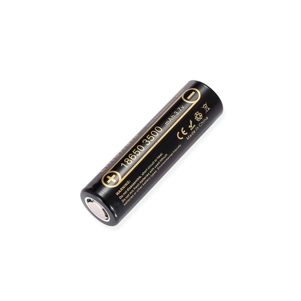 Акумулятор Liitokala 18650 3500mah Li-Ion, (3550-3650mah), 3.7V (2.75-4.2V), Black (Lii-35A) - зображення 1