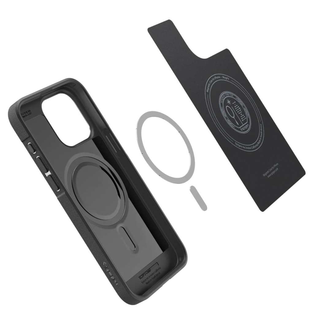 Чохол до мобільного телефона Spigen Apple iPhone 15 Pro Core Armor MagFit Matte Black (ACS06467) - зображення 7