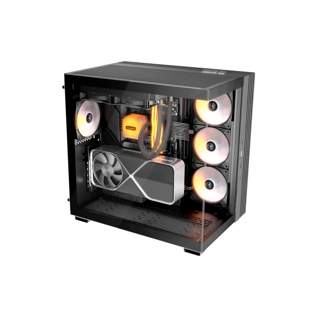 Кулер до корпусу Be quiet! Light Wings LX 120mm PWM Reverse чорний (BL132) - зображення 4