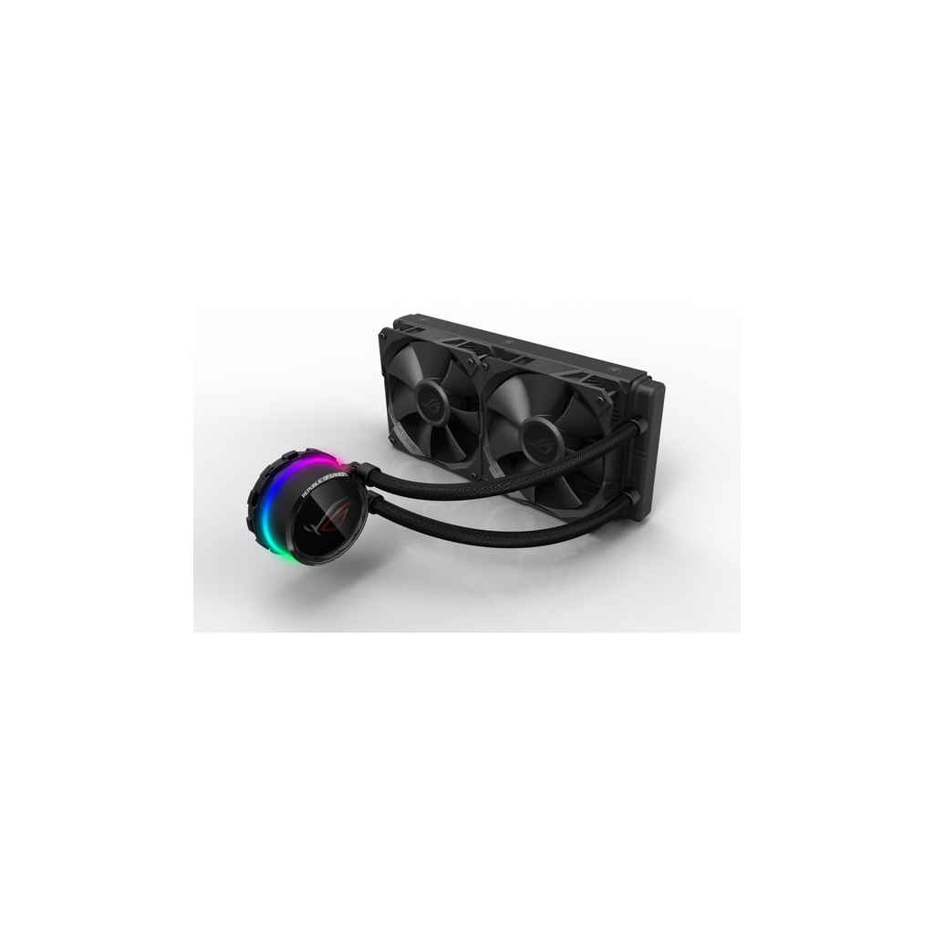 Система рідинного охолодження ASUS ROG RYUO 240 Intel LGA 115x,1366, 2011, 2011-3, 2066AMD AM4, TR4* OLED-дисплей (90RC0040-M0UAY0) - зображення 2
