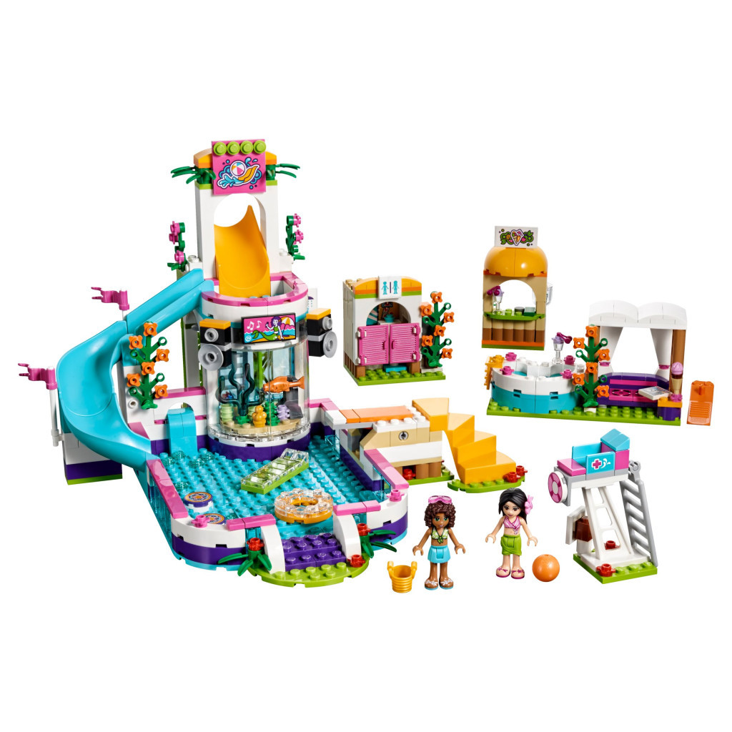 Конструктор LEGO Friends Літній басейн (41313) - зображення 2