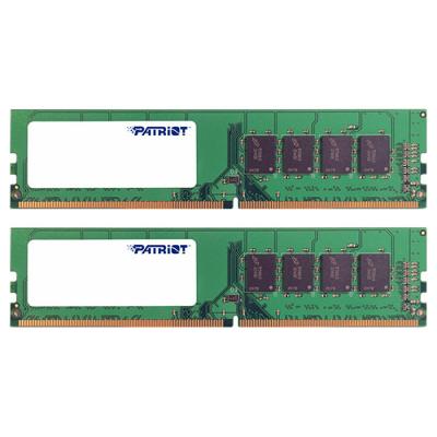 Модуль пам'яті для комп'ютера DDR4 16GB (2x8GB) 2400 MHz Patriot (PSD416G2400K) - зображення 1