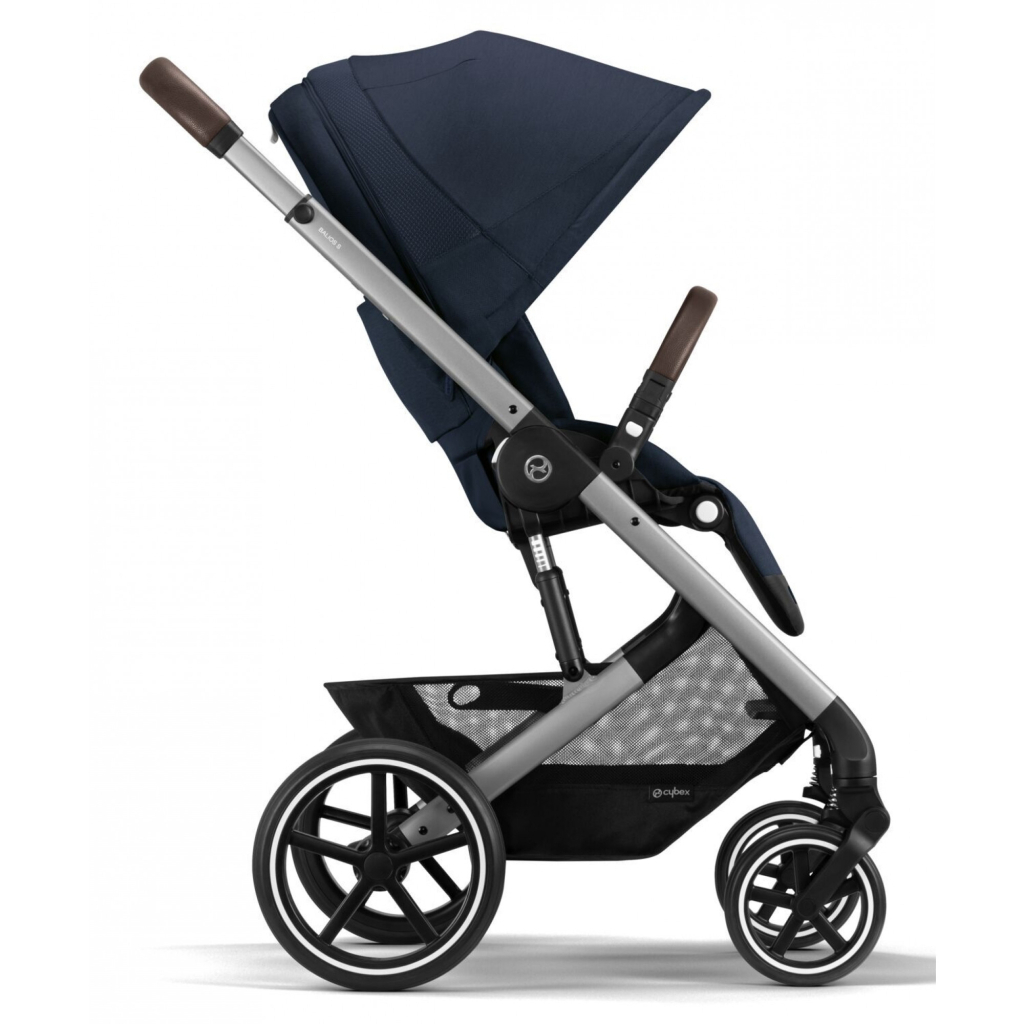 Коляска Cybex Balios S Lux SLV Ocean Blue (з бампером) (522003755) - зображення 3