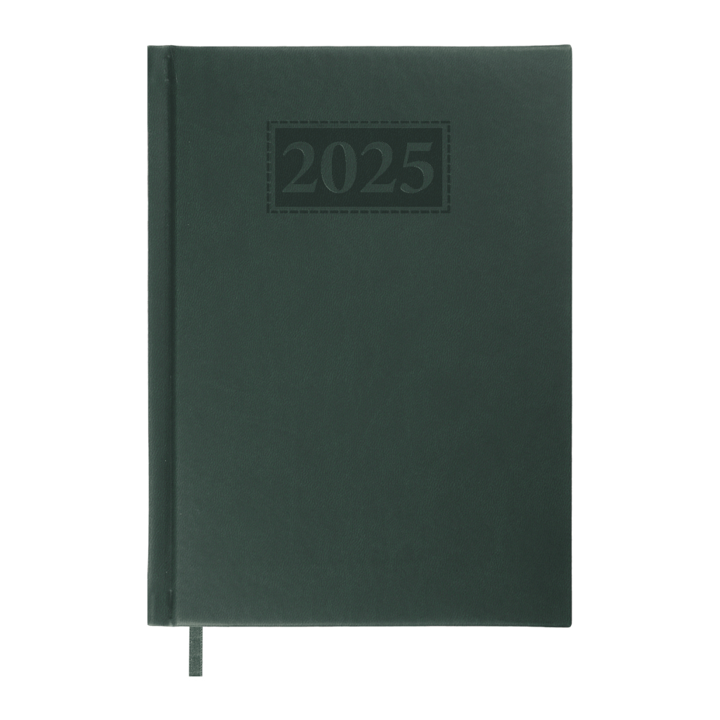 Тижневик Buromax датований 2025 GENTLE, А5 зелений (BM.2109-04) - изображение 1
