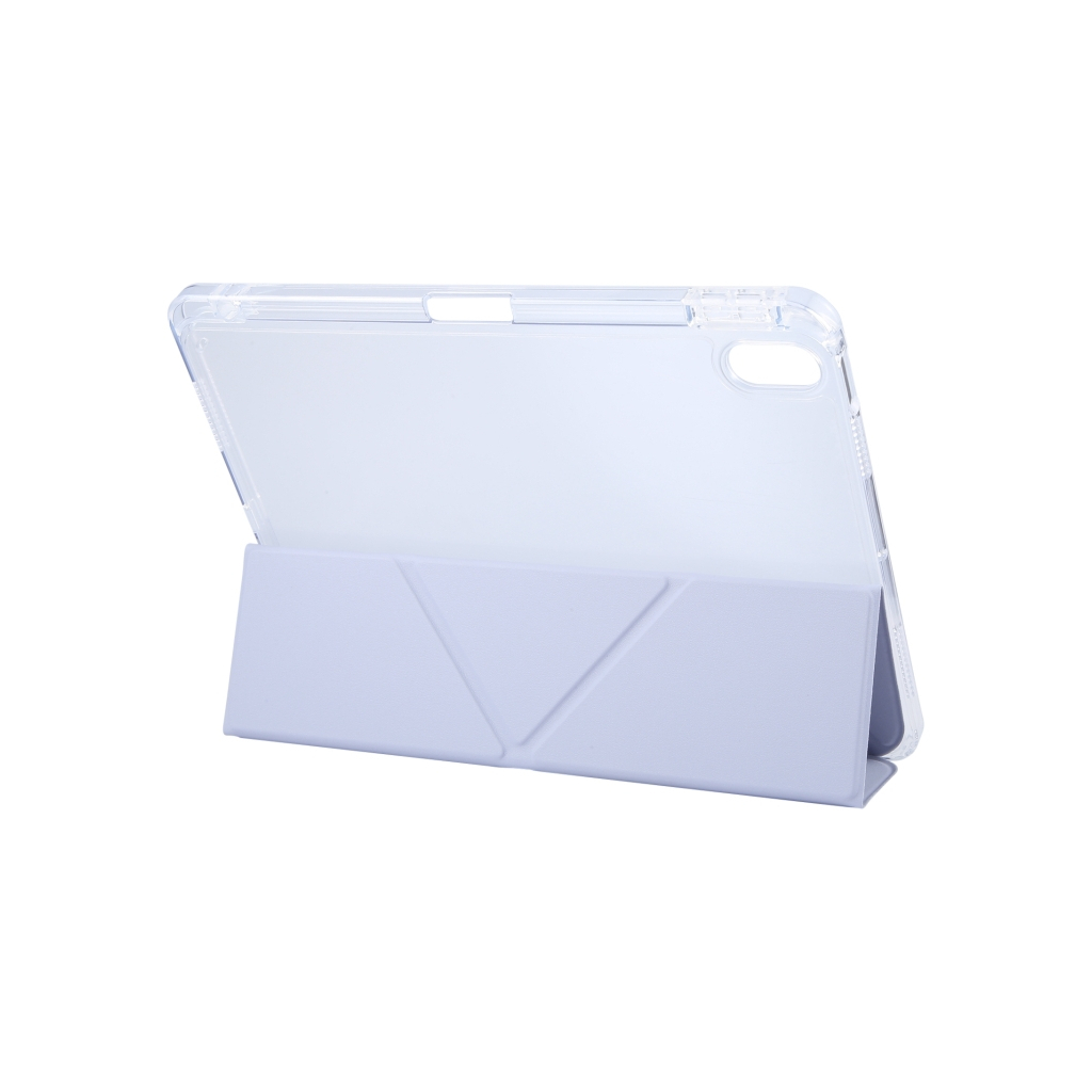 Чохол до планшета BeCover Ultra Slim Origami Transparent Apple iPad Mini 6 2021 Purple (712933) - зображення 3
