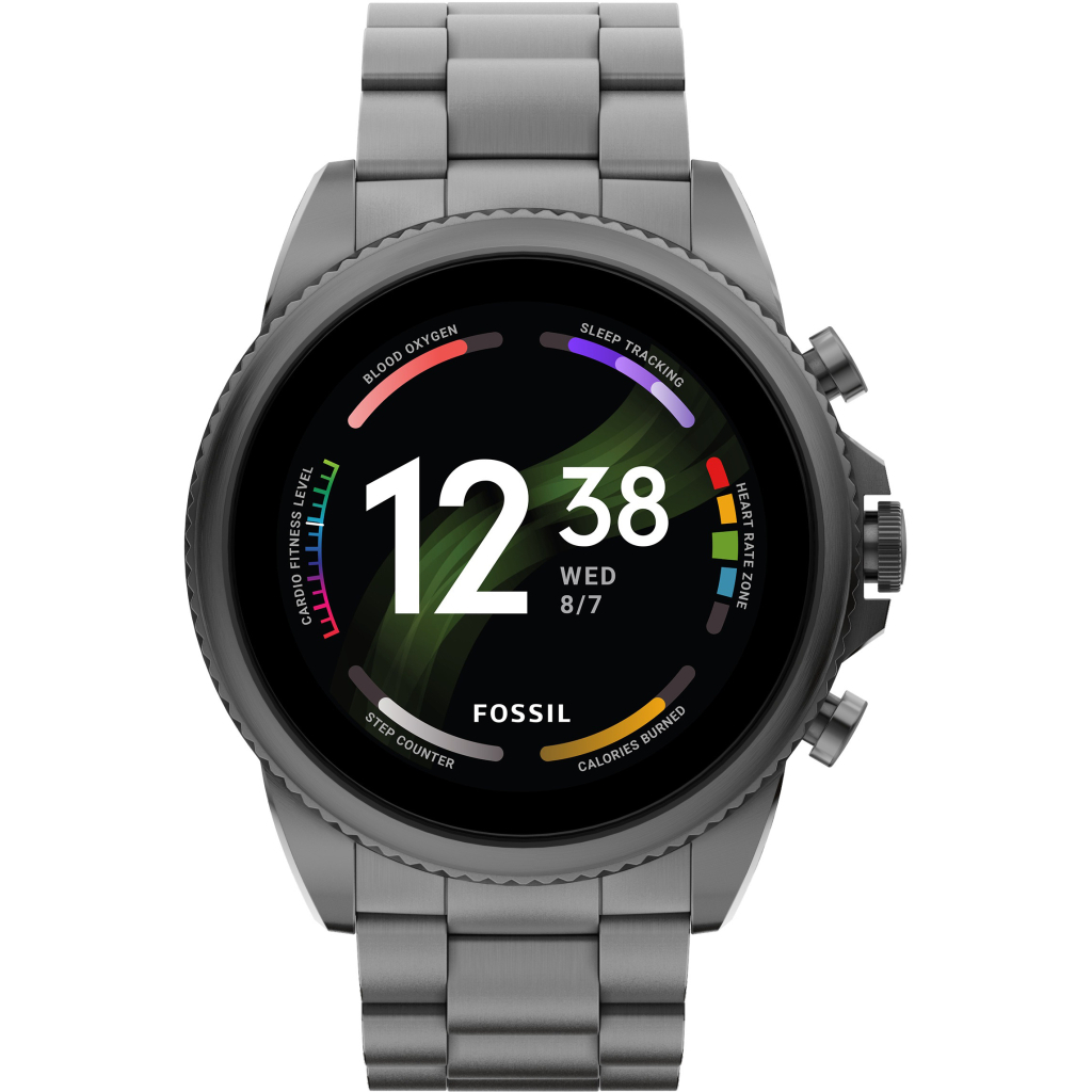 Смарт-годинник Fossil Gen 6 Smoke Stainless Steel (FTW4059) - зображення 1