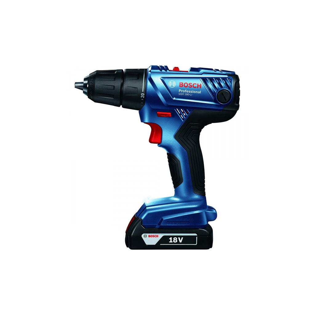 Шуруповерт Bosch GSR 180-LI, 2x2Ah (0.601.9F8.307) - зображення 2