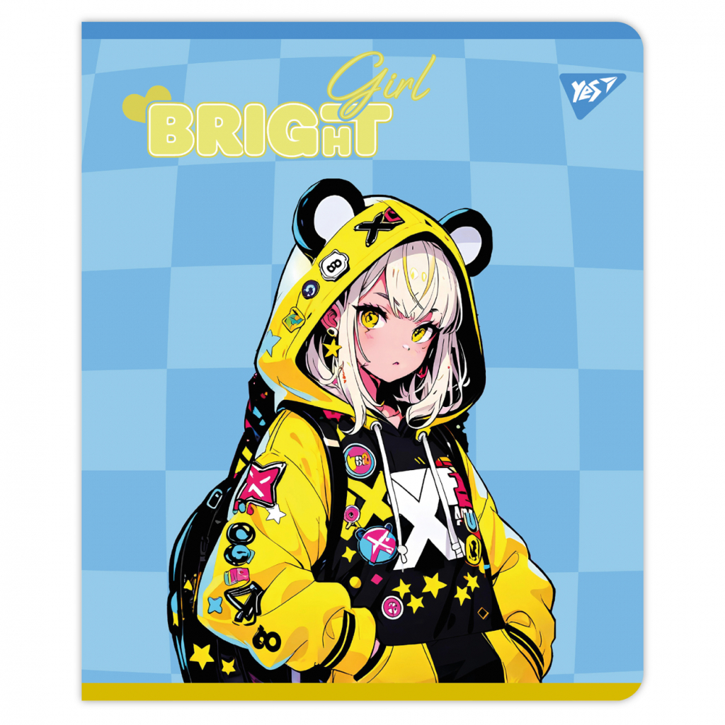 Зошит Yes Bright teenagers 12 аркушів лінія (767505) - зображення 3