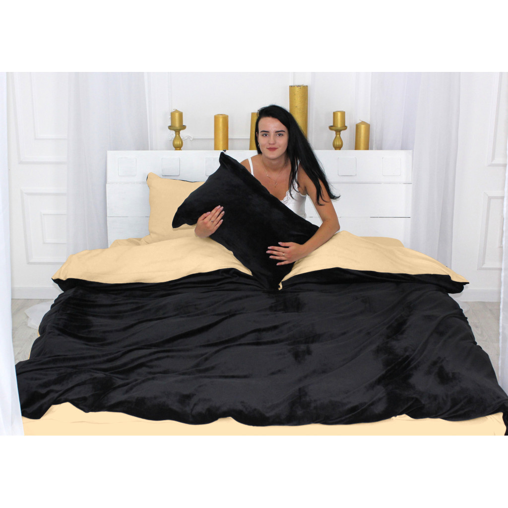 Постільна білизна MirSon Велюр Winter Terry 28-0039 Hibiscus King Size (2200004024042) - зображення 4