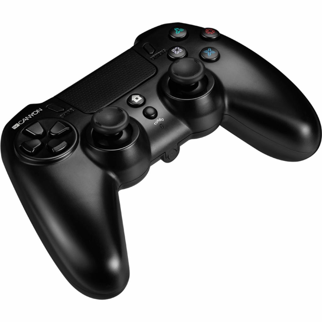 Геймпад Canyon CND-GPW5 Wireless PS4/PC Black (CND-GPW5) - зображення 1