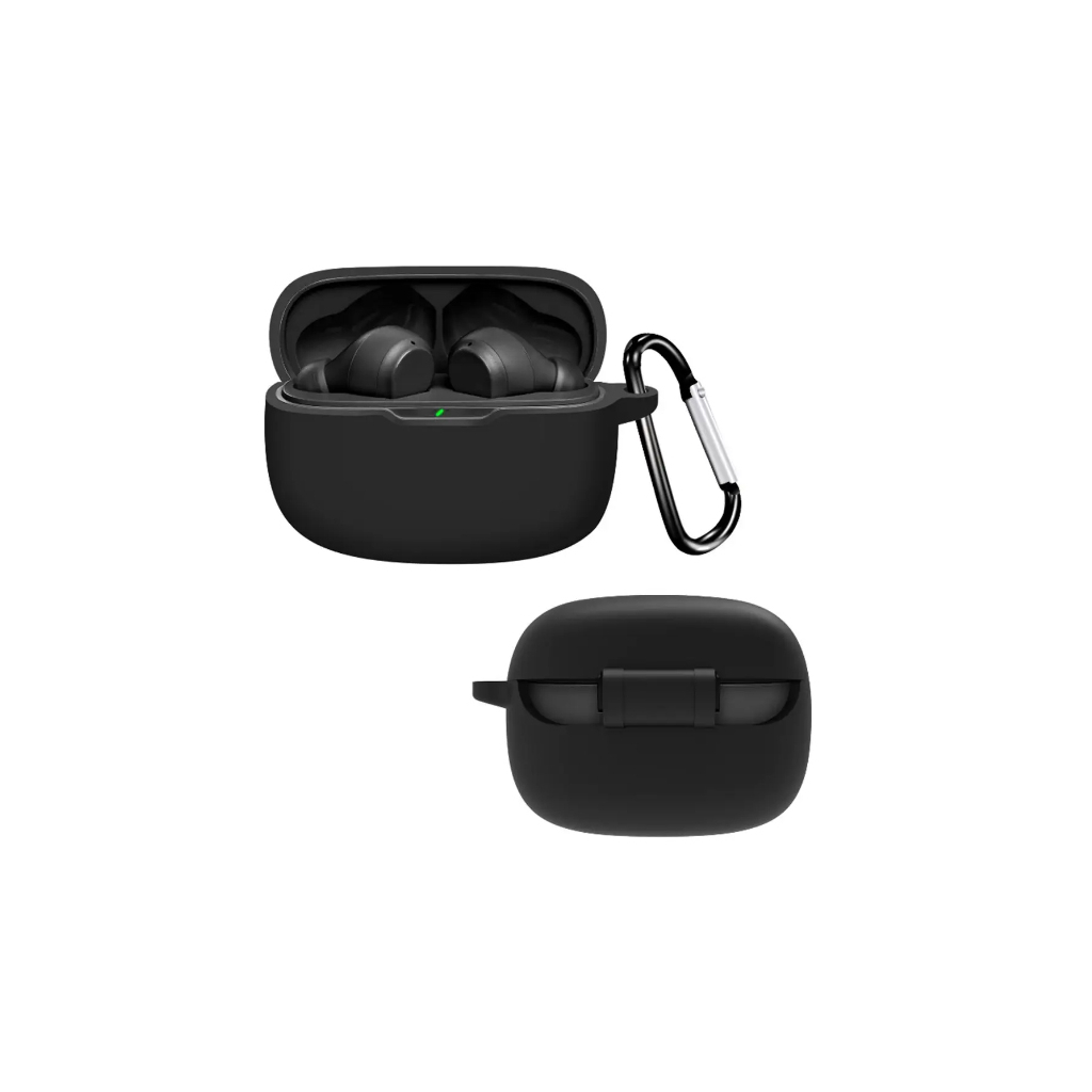 Чохол для навушників BeCover Silicon для JBL Wave Beam TWS Black (710189) - зображення 1