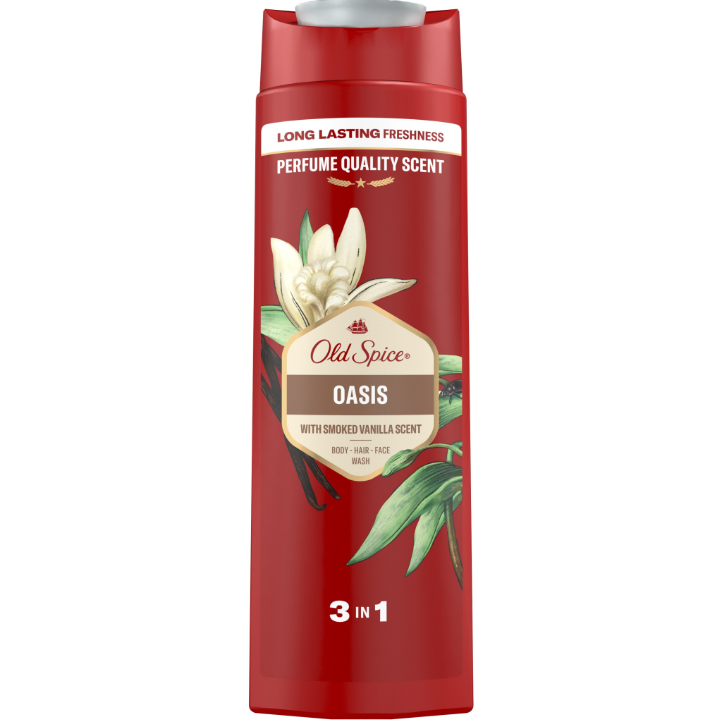 Гель для душу Old Spice 3-в-1 Oasis 400 мл (8006540838761) - зображення 2