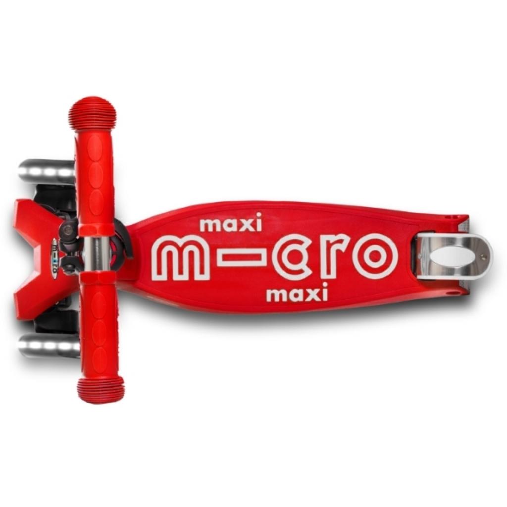 Самокат Micro Maxi Deluxe Red LED (MMD068) - зображення 2