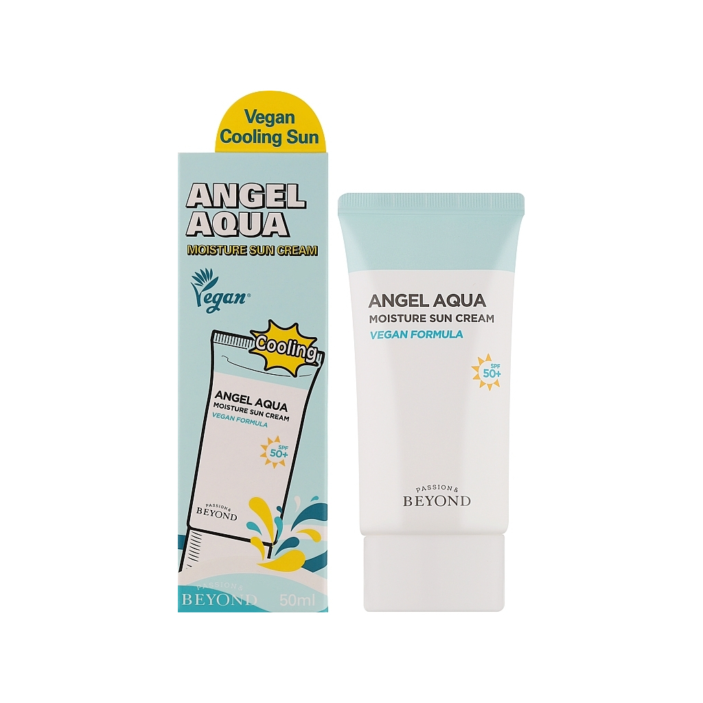 Засіб від засмаги Beyond Angel Aqua Moisture Sun Cream SPF50+ PA+++ 50 мл (8801051259711) - зображення 2