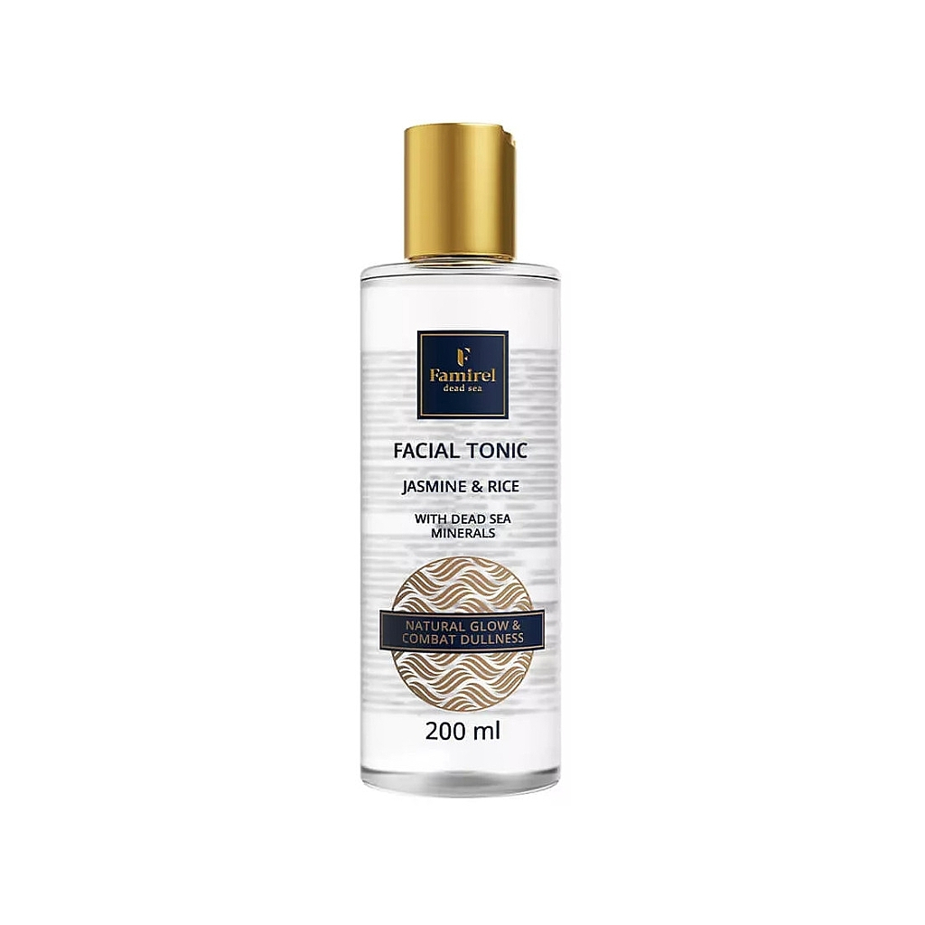 Тонік для обличчя Famirel Facial Tonic З екстрактом жасмину та рисовою водою 200 мл (7290114086530) - изображение 1