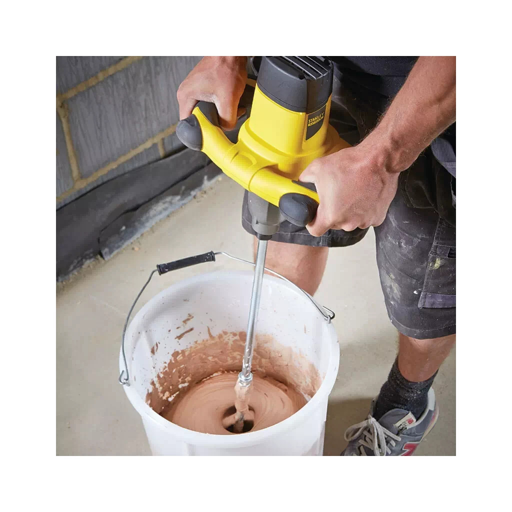 Міксер будівельний Stanley FatMax, 1600 Вт, 180-460/300-750 об/хв (FME190) - зображення 2