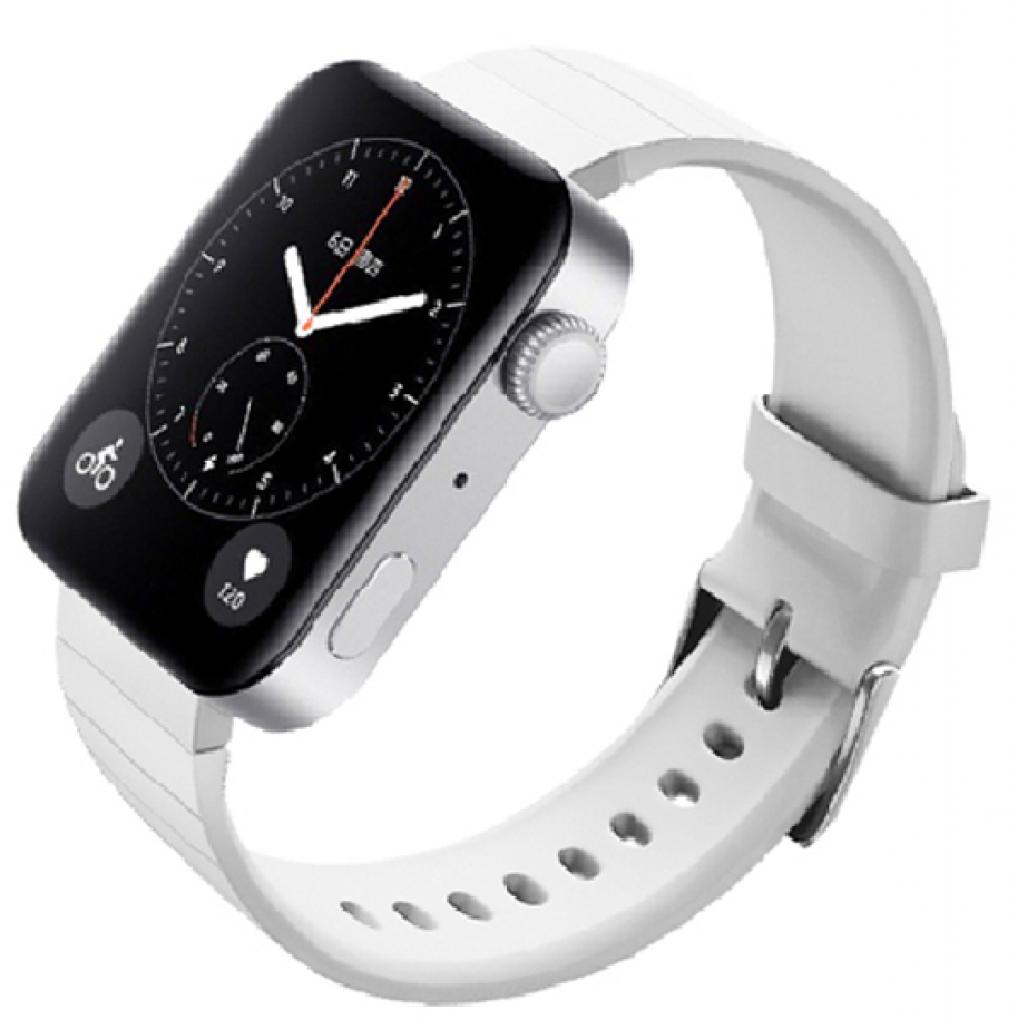 Ремінець до смарт-годинника BeCover Silicone для Xiaomi Mi Watch White (704521) - зображення 2