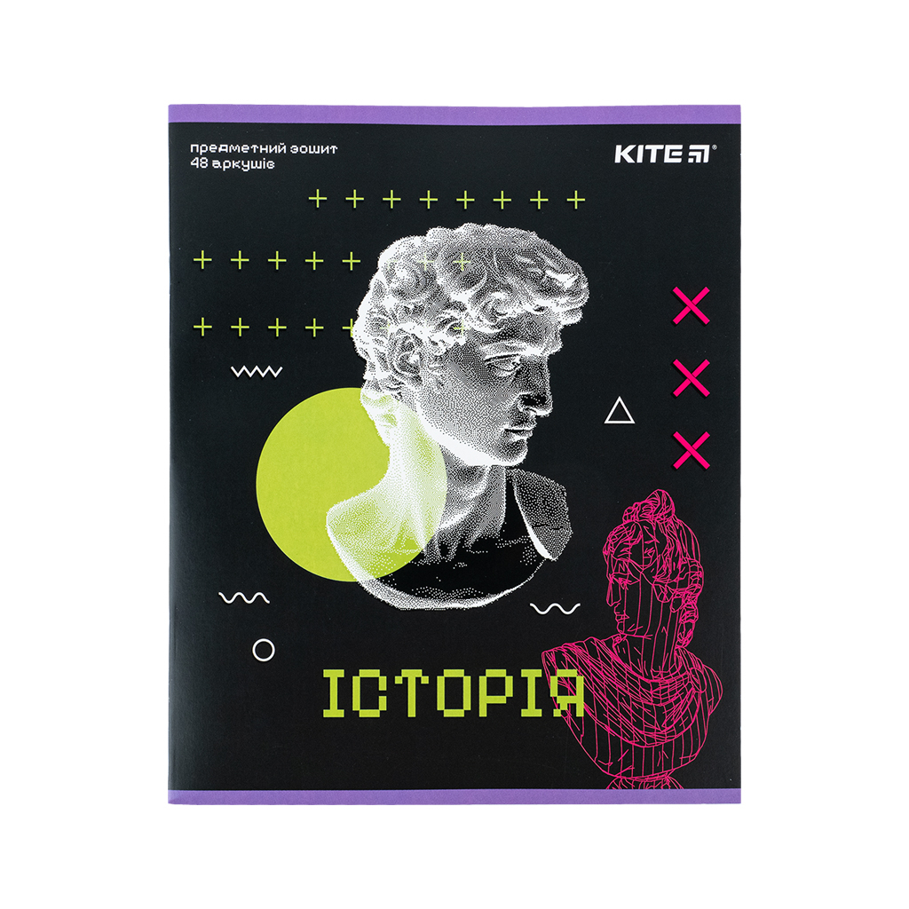Зошит Kite предметний Neo 48 аркушів, історія клітинка (K24-240-12) - зображення 1