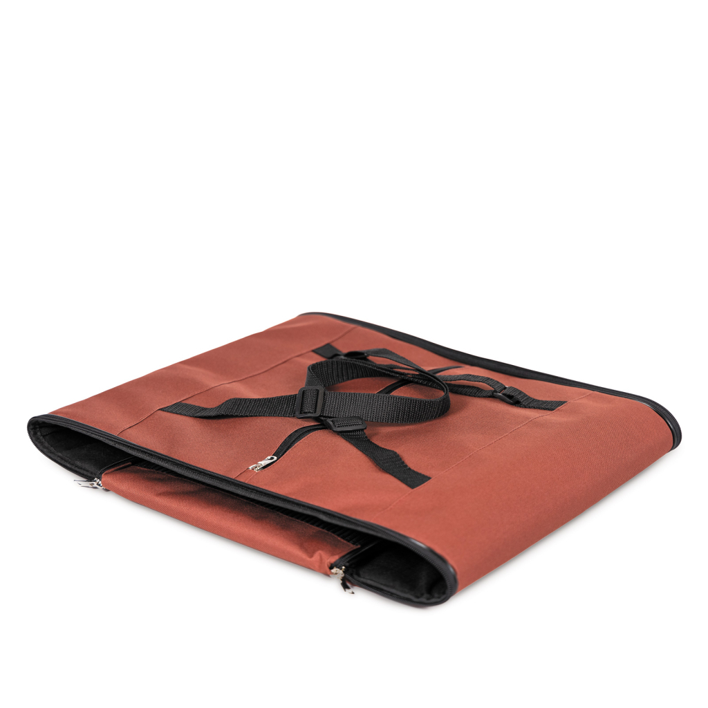 Переноска для тварин Природа "CONSTANTA" 40х28х28 см (бордова) (4823082419753) - зображення 2