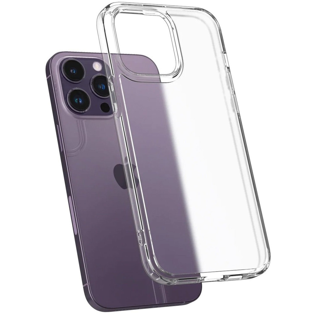 Чохол до мобільного телефона Spigen Apple iPhone 15 Crystal Flex Crystal Clear (ACS06481) - зображення 2