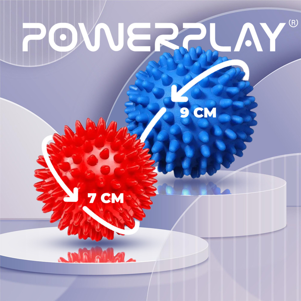 Масажний м'яч PowerPlay PP-4341 Massage Ball набір 2 шт (PP_4341) - зображення 6