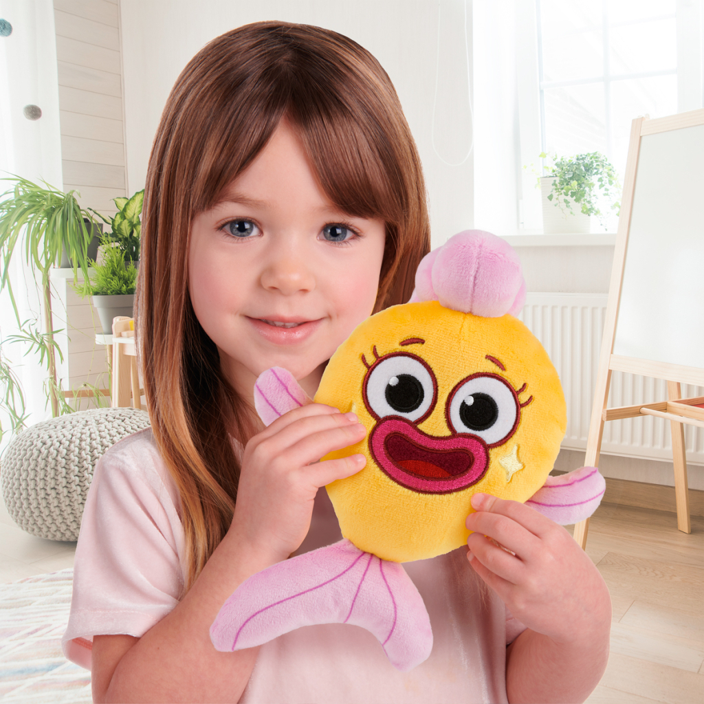 М'яка іграшка Baby Shark серії Big show - Ґолді (61555) - зображення 4