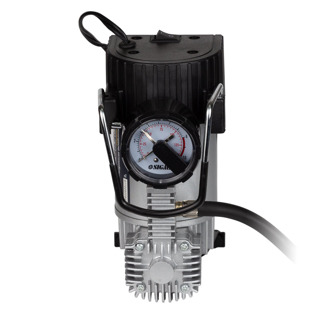 Автомобільний компресор Sigma 12В, 180Вт, 37л/мин, 10бар (6170251) - изображение 5