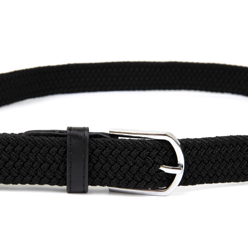 Ремінь Vintage Текстильний жіночий Чорний (20546) - зображення 7