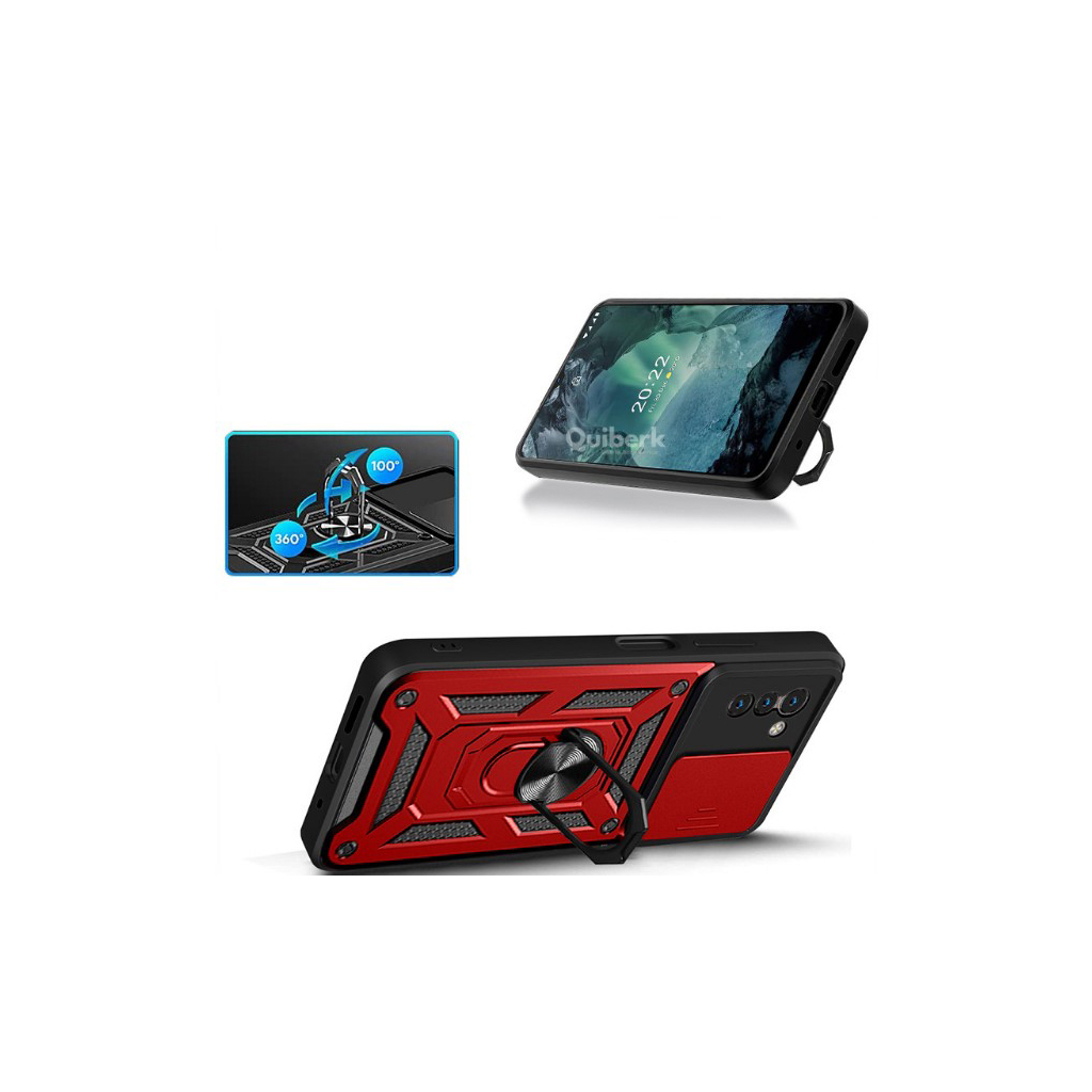 Чохол до мобільного телефона BeCover Military Nokia G21 / G11 Red (709108) - зображення 2