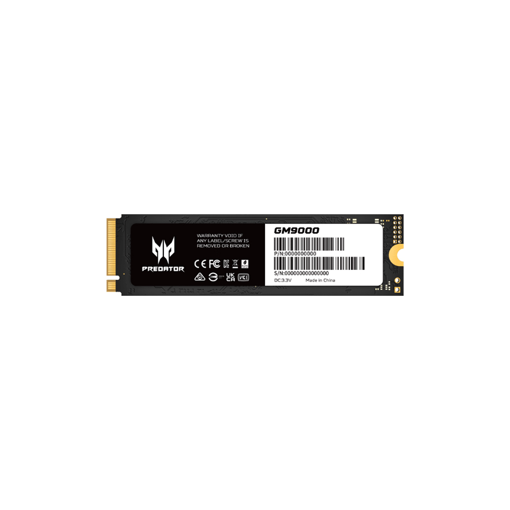 Накопичувач SSD M.2 2280 1TB GM9000 Acer Predator (BL.9BWWR.129) - зображення 1
