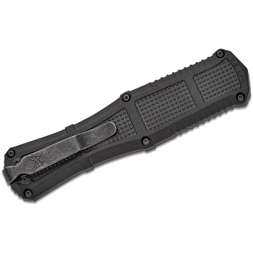 Ніж Benchmade Claymore OTF Auto Black (3370GY) - зображення 5