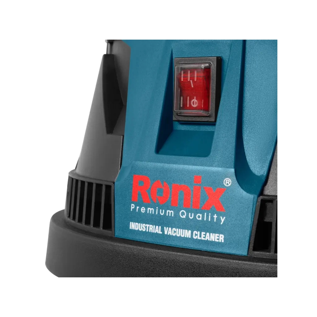 Пилосос будівельний Ronix 40л, 1400Вт (1241) - изображение 3