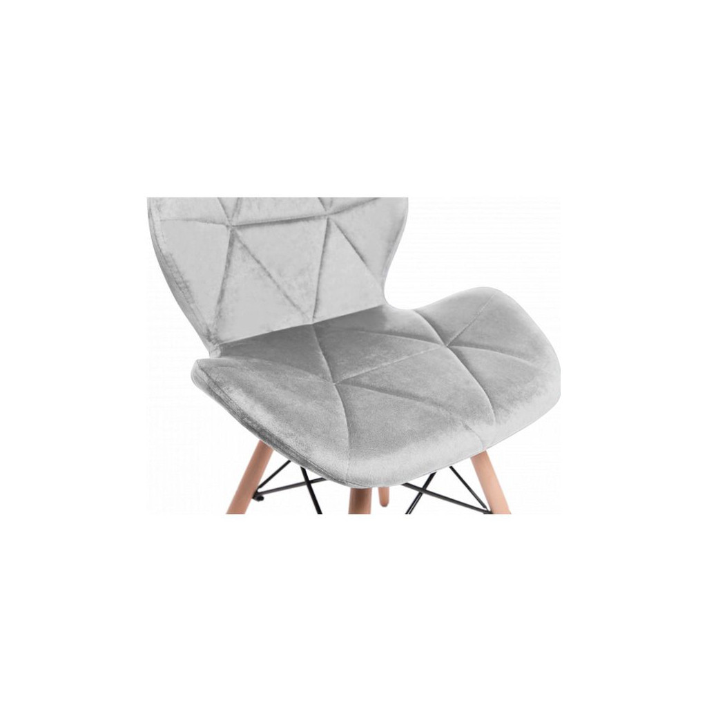 Кухонний стілець GT Racer X-D28 Plus Velvet Gray - зображення 8