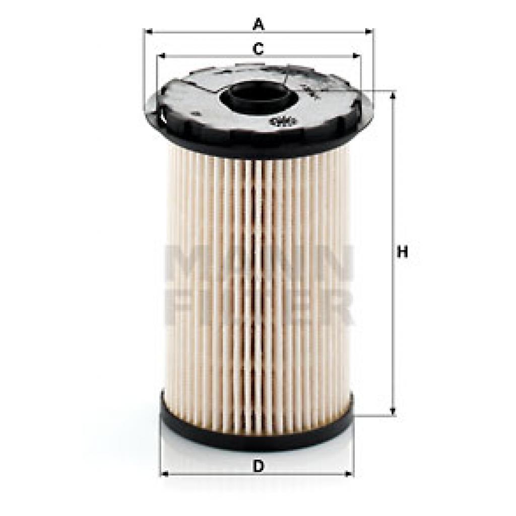 Фільтр паливний Mann PU7002X - зображення 1
