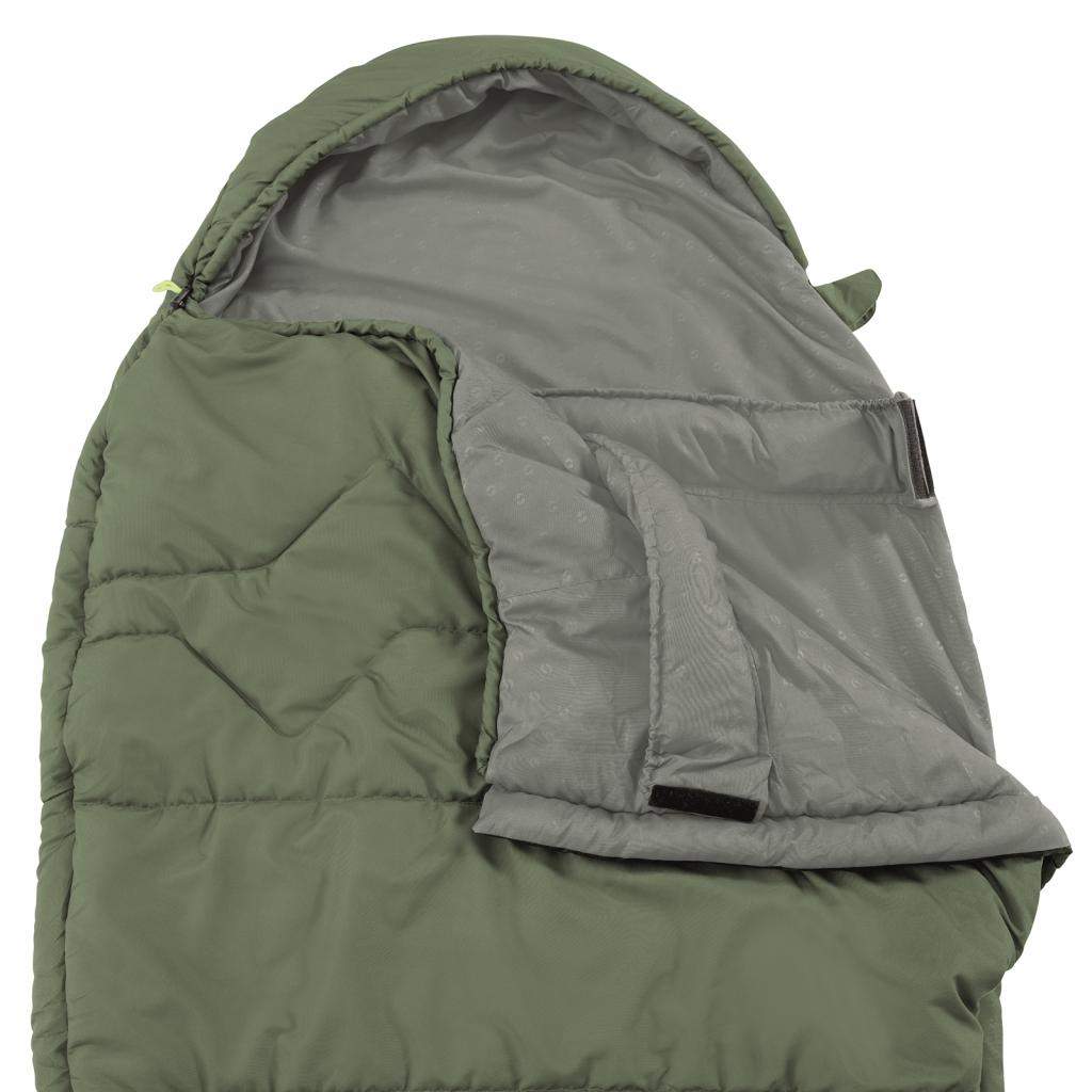 Спальний мішок Outwell Pine +2C Olive Green Left (928741) - зображення 3