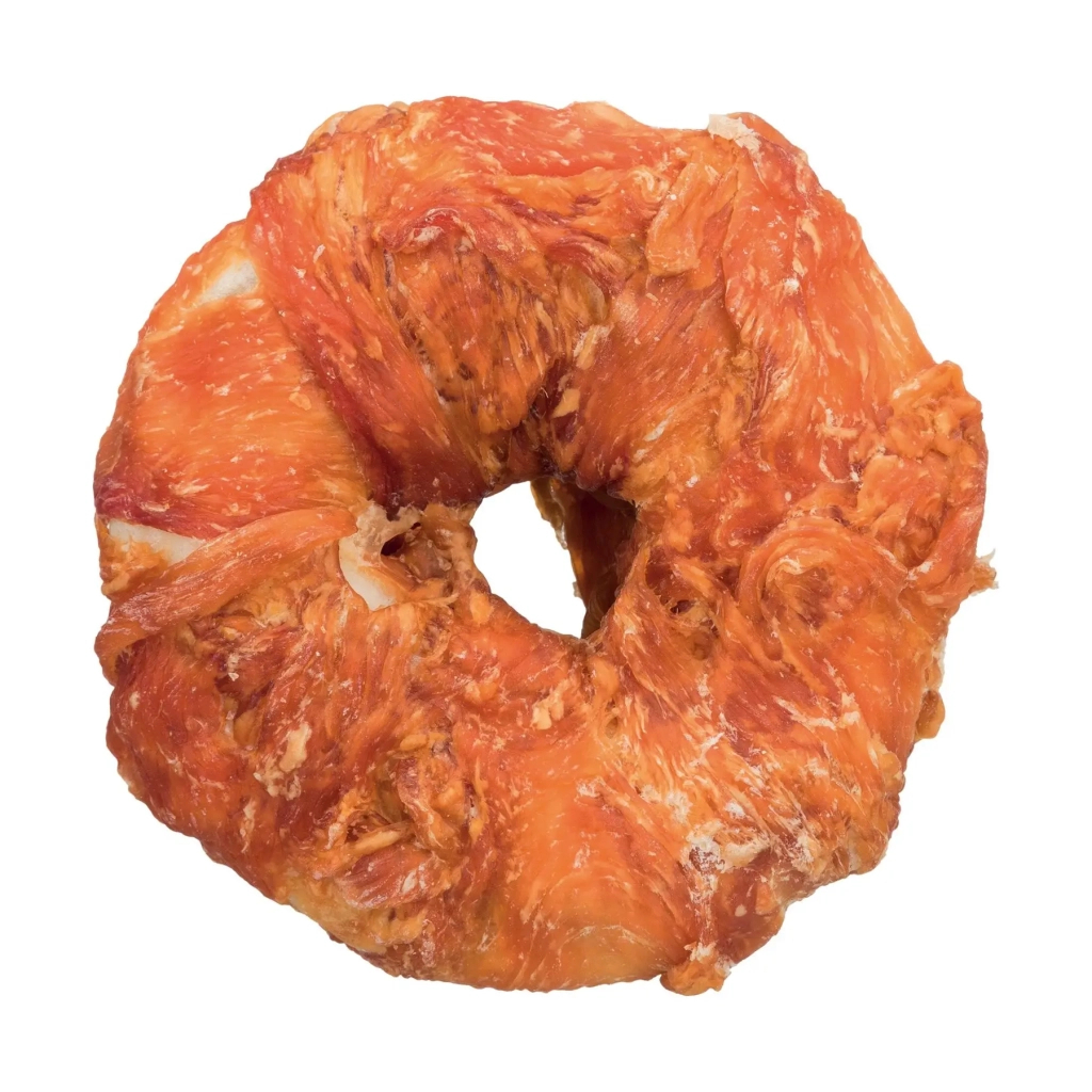 Ласощі для собак Trixie Кістка-кільце з куркою 10 см (4011905313283) - зображення 1