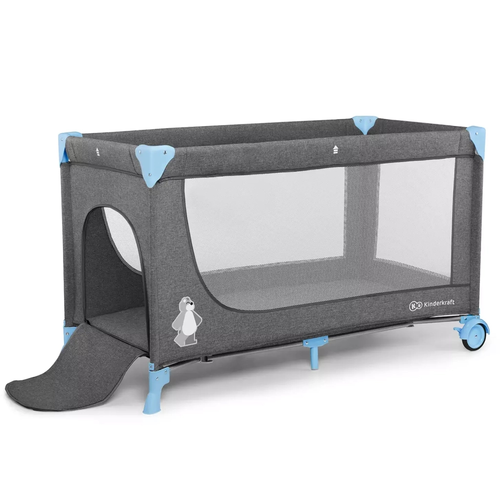 Ліжечко Kinderkraft манеж Joy Blue (5902533911271) - зображення 3