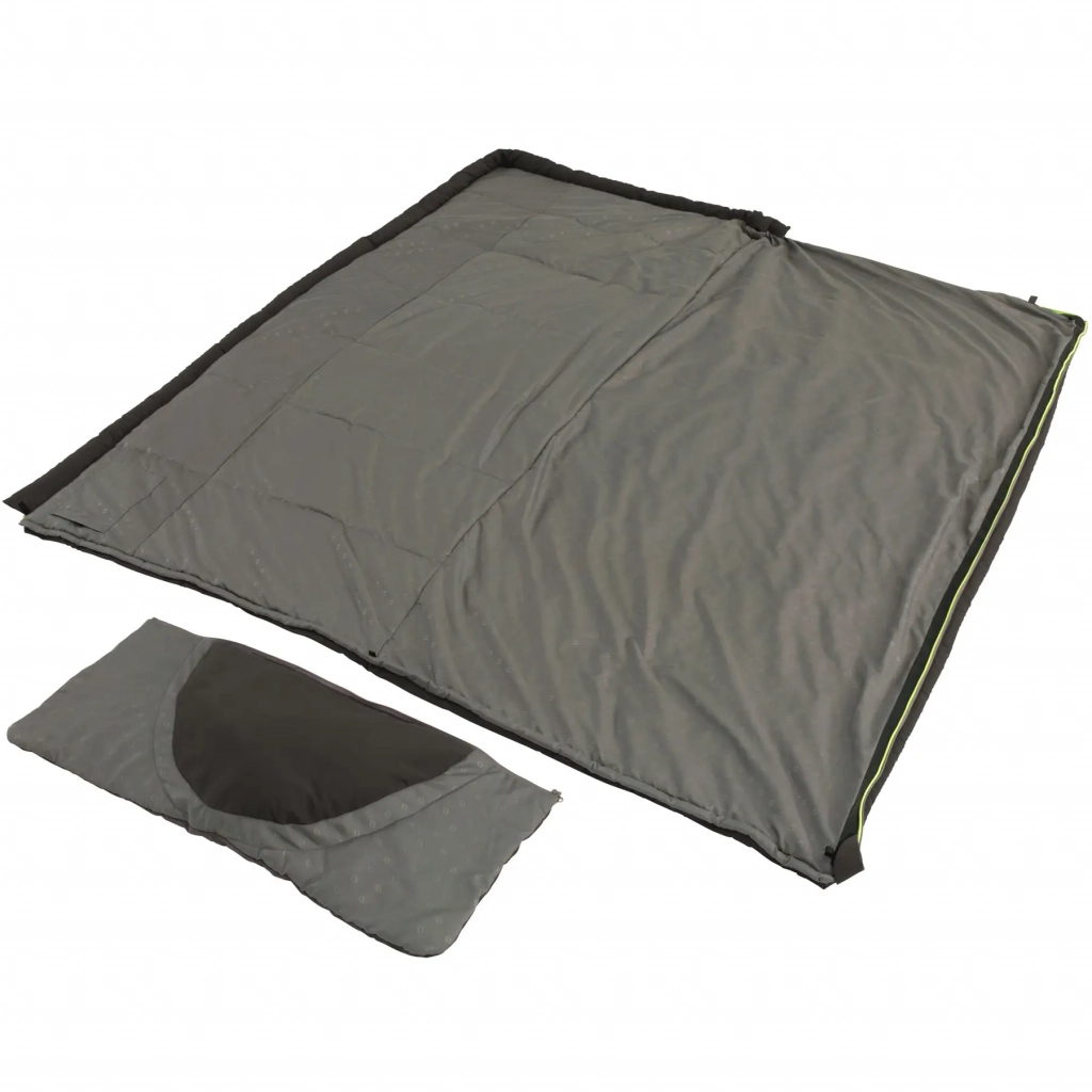 Спальний мішок Outwell Contour Reversible +2C Midnight Black Right (928755) - зображення 3