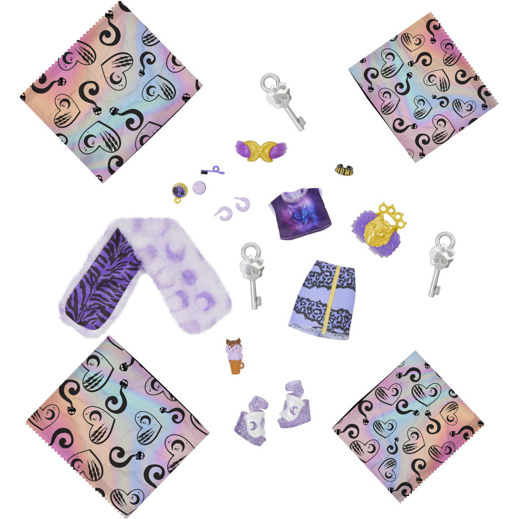 Лялька Monster High Набір-сюрприз Жах які секрети Клодін серії Відпадний стиль (HNF74) - зображення 8