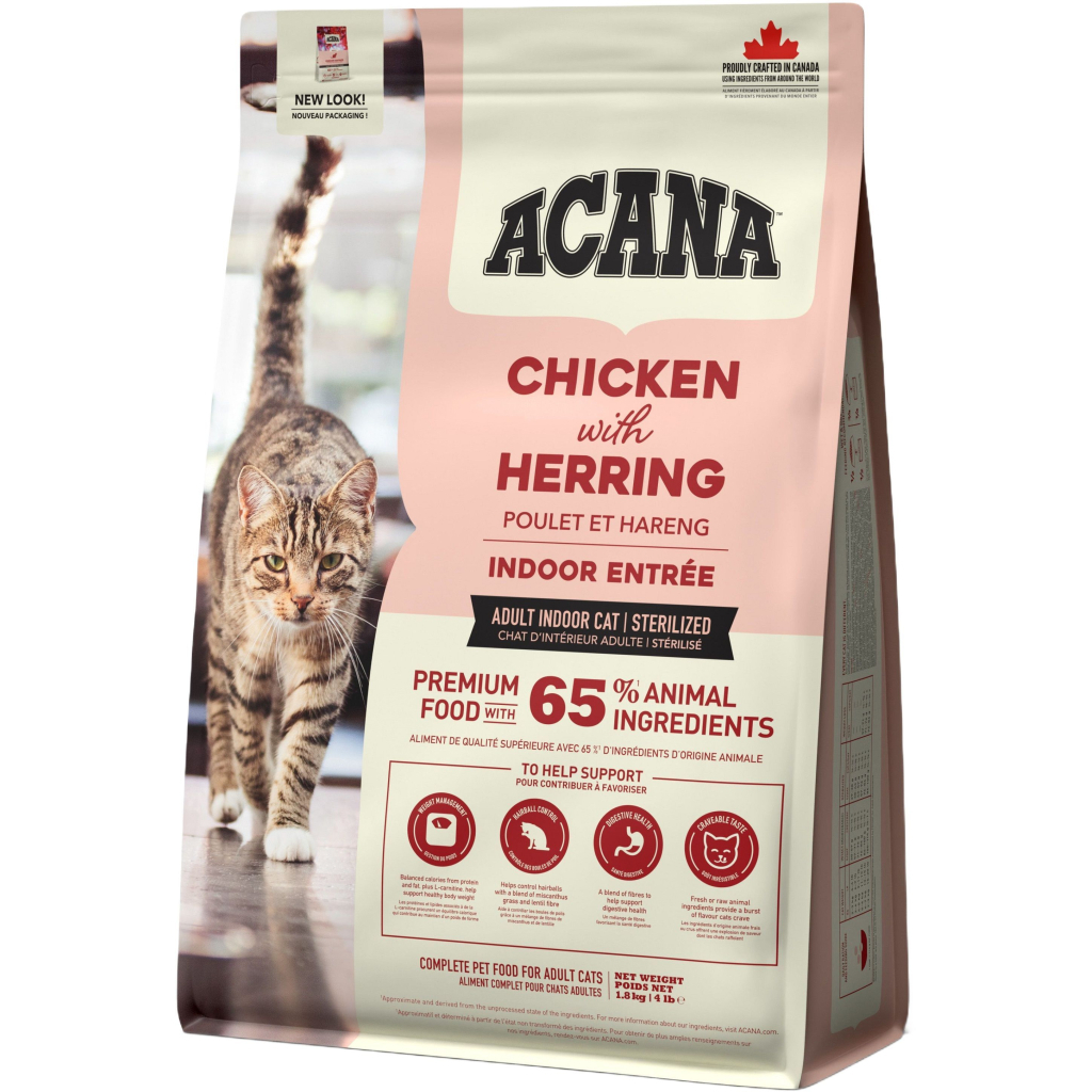 Сухий корм для кішок ACANA Indoor Entree 1.8 кг (0064992714505) - зображення 3