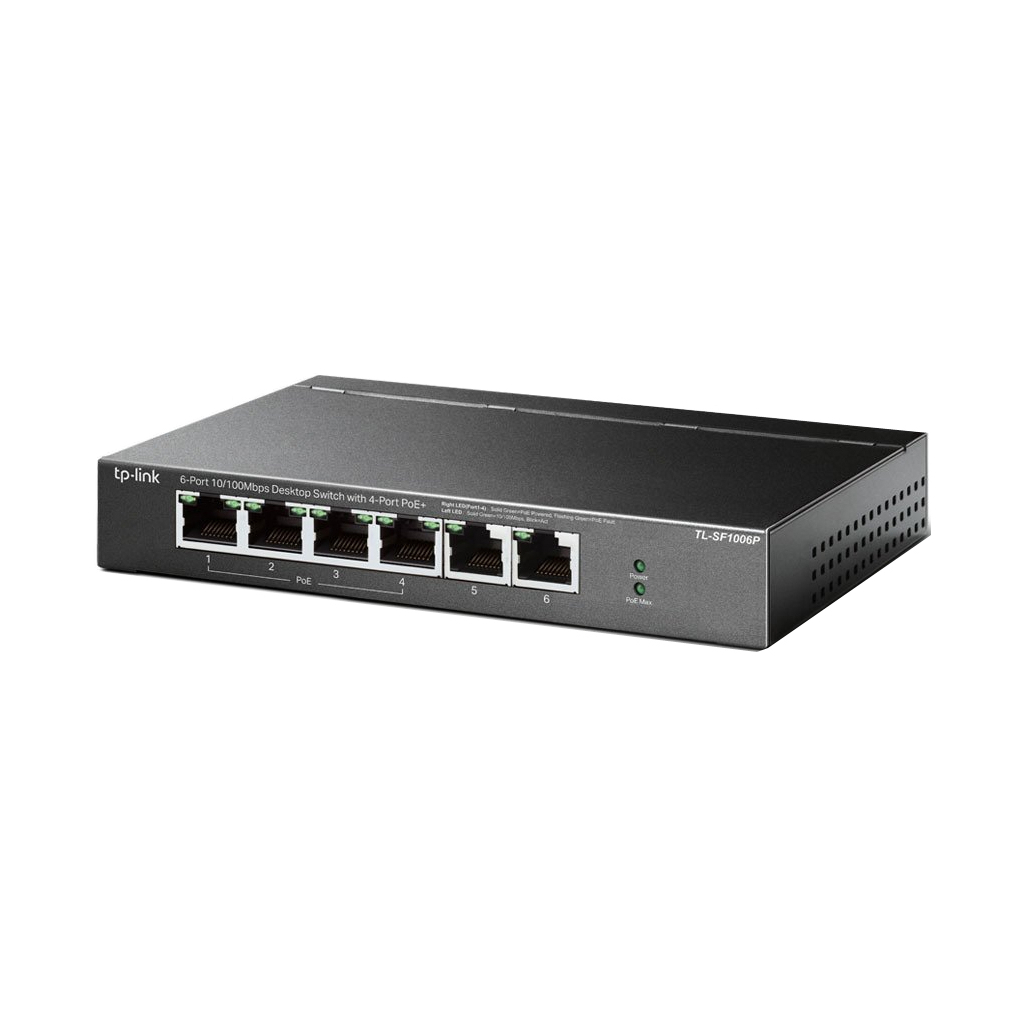 Комутатор мережевий TP-Link TL-SF1006P - зображення 2