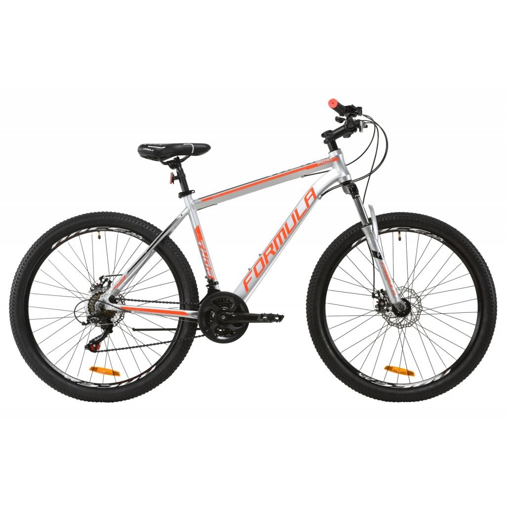 Велосипед Formula 27.5" THOR 1.0 AM DD рама-19" Al 2020 сріблясто-чорний з червоним (OPS-FR-27.5-044) - зображення 1